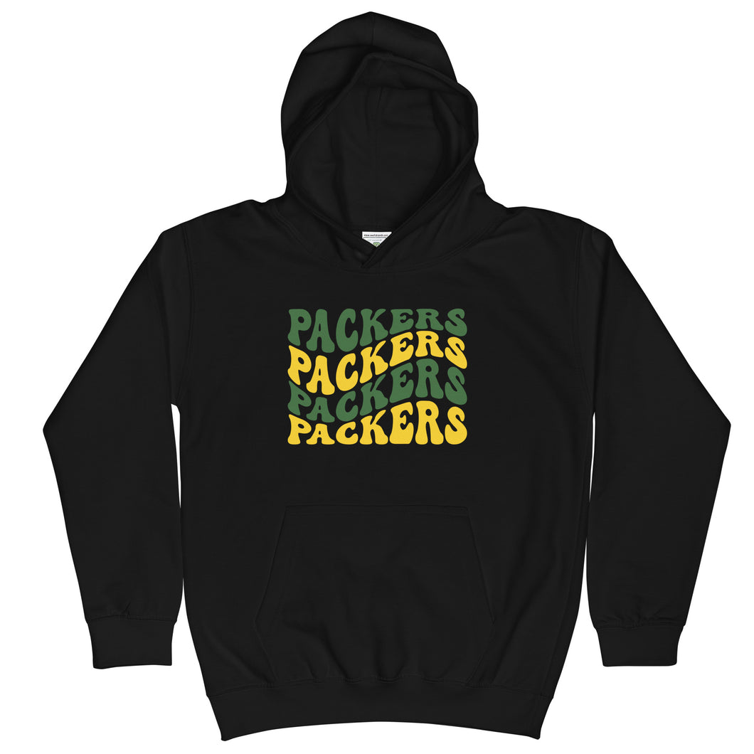 Packers Wave Youth Hoodie(NFL)