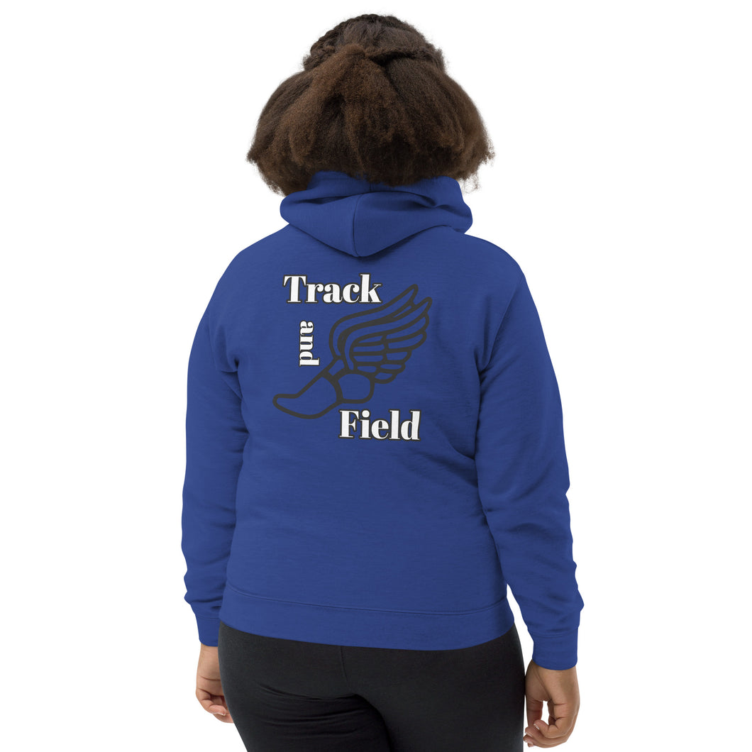 No Limit For Greatness Track & Field Youth Hoodie