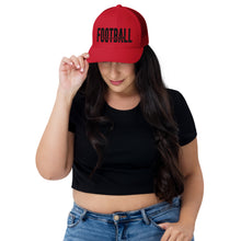 Load image into Gallery viewer, Football Mom Trucker Hat