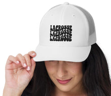 Load image into Gallery viewer, Lacrosse Wave Trucker Hat
