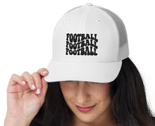 Load image into Gallery viewer, Football Wave Trucker Hat
