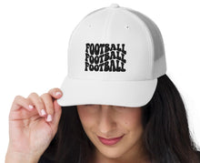 Load image into Gallery viewer, Football Wave Trucker Hat