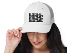 Load image into Gallery viewer, Basketball Wave Trucker Hat
