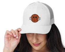 Load image into Gallery viewer, Basketball Smile Trucker Hat