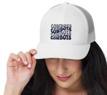 Load image into Gallery viewer, Cowboys Wave Trucker Hat(NFL)