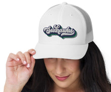 Load image into Gallery viewer, Seahawks Retro Trucker Hat(NFL)