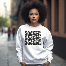 Load image into Gallery viewer, Soccer Wave Sweatshirt