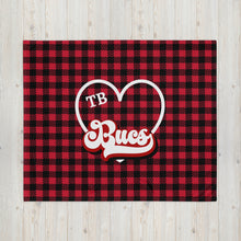 Load image into Gallery viewer, TB Buccs Retro Throw Blanket(NFL)