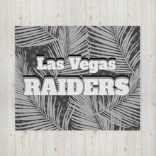 Load image into Gallery viewer, Las Vegas Raiders Throw Blanket(NFL)