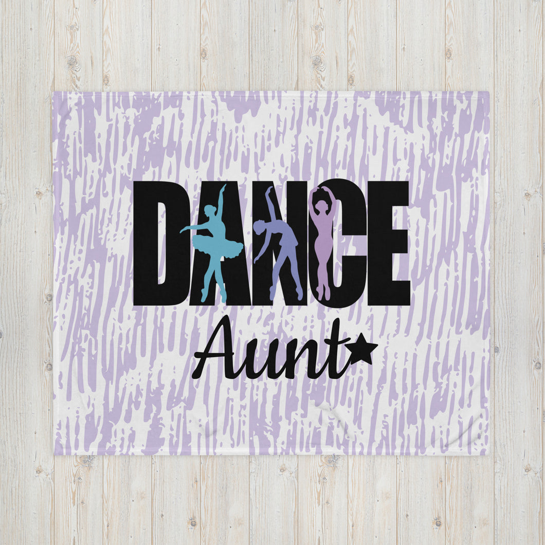 Dance Aunt Throw Blanket
