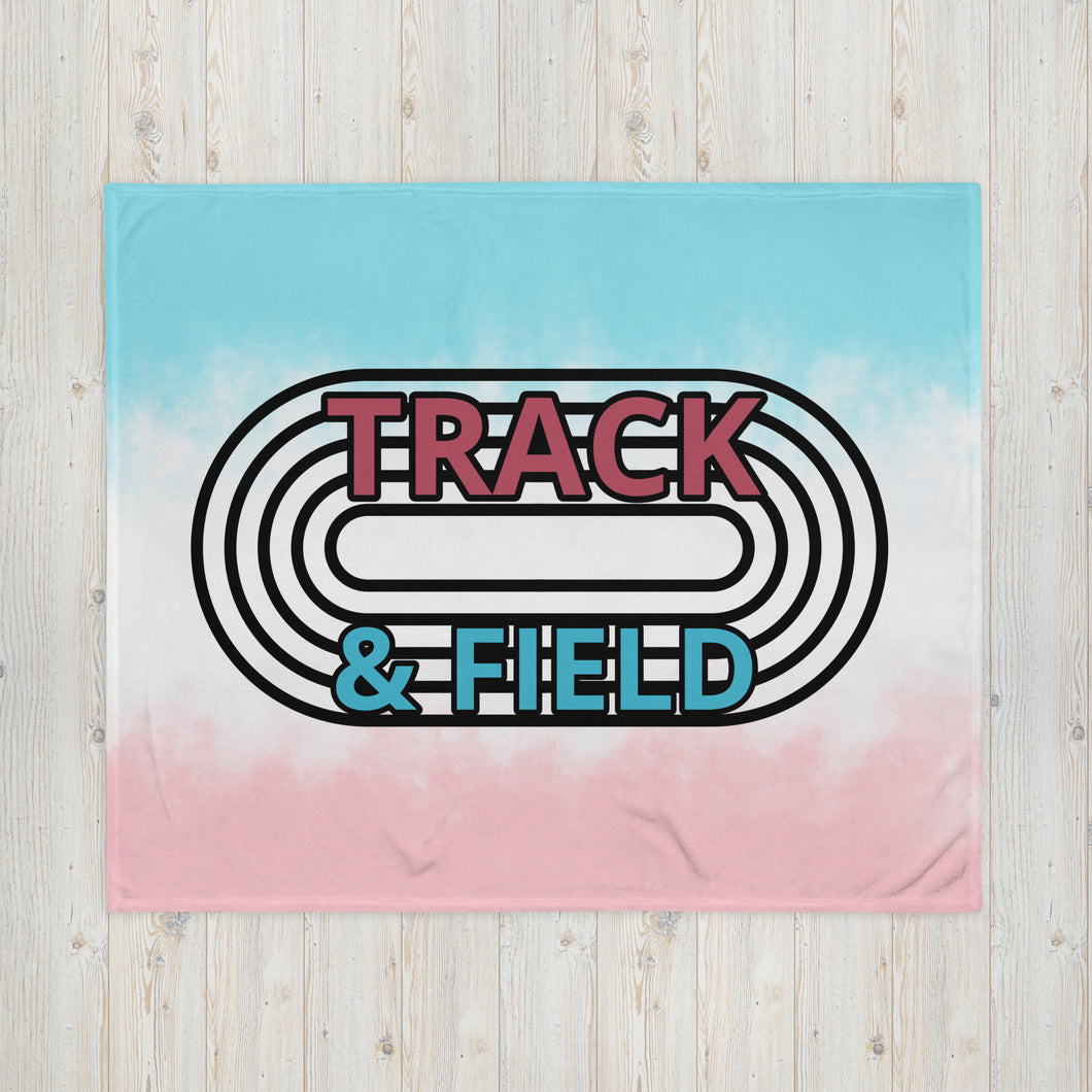 Track & Field Throw Blanket
