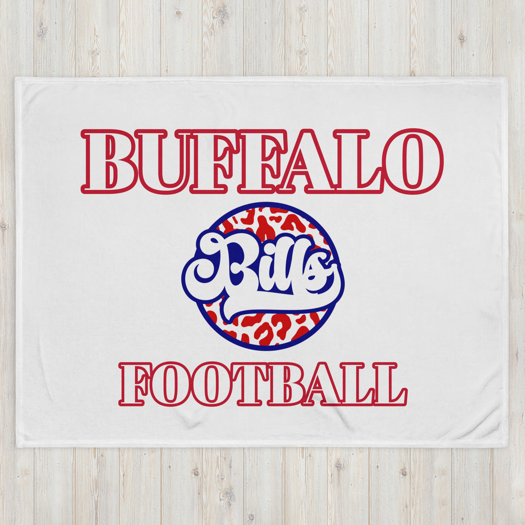 Buffalo Bills Football Throw Blanket(NFL)
