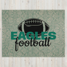Load image into Gallery viewer, Eagles Knockout Football Throw Blanket(NFL)