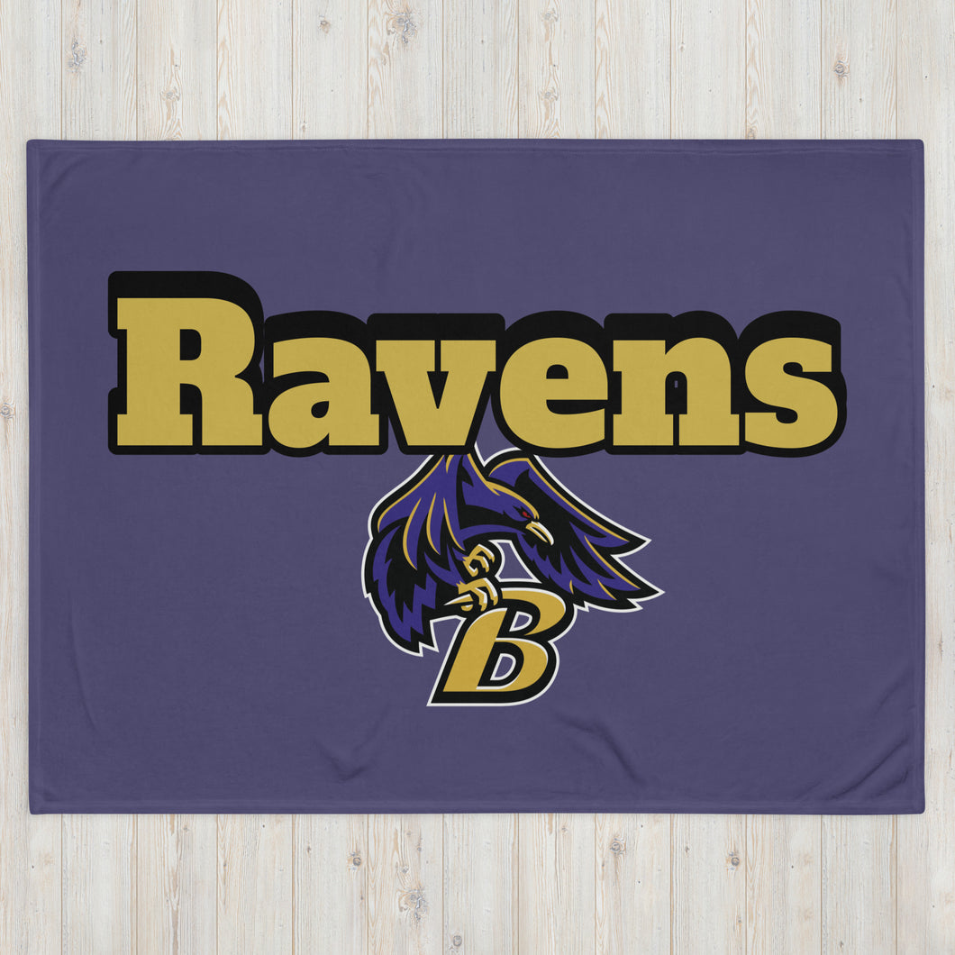Baltimore Ravens Throw Blanket(NFL)