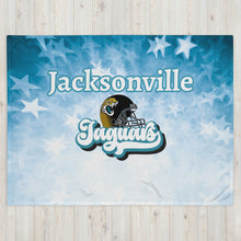 Load image into Gallery viewer, Jaguars Football Throw Blanket(NFL)