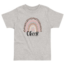 Load image into Gallery viewer, Cheer Rainbow Toddler T-shirt

