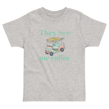 Load image into Gallery viewer, They See Me Rollin&#39; Golf Toddler Tee
