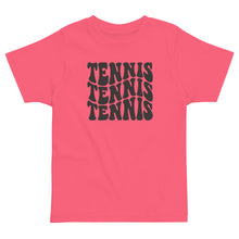 Load image into Gallery viewer, Tennis Wave Toddler Tee
