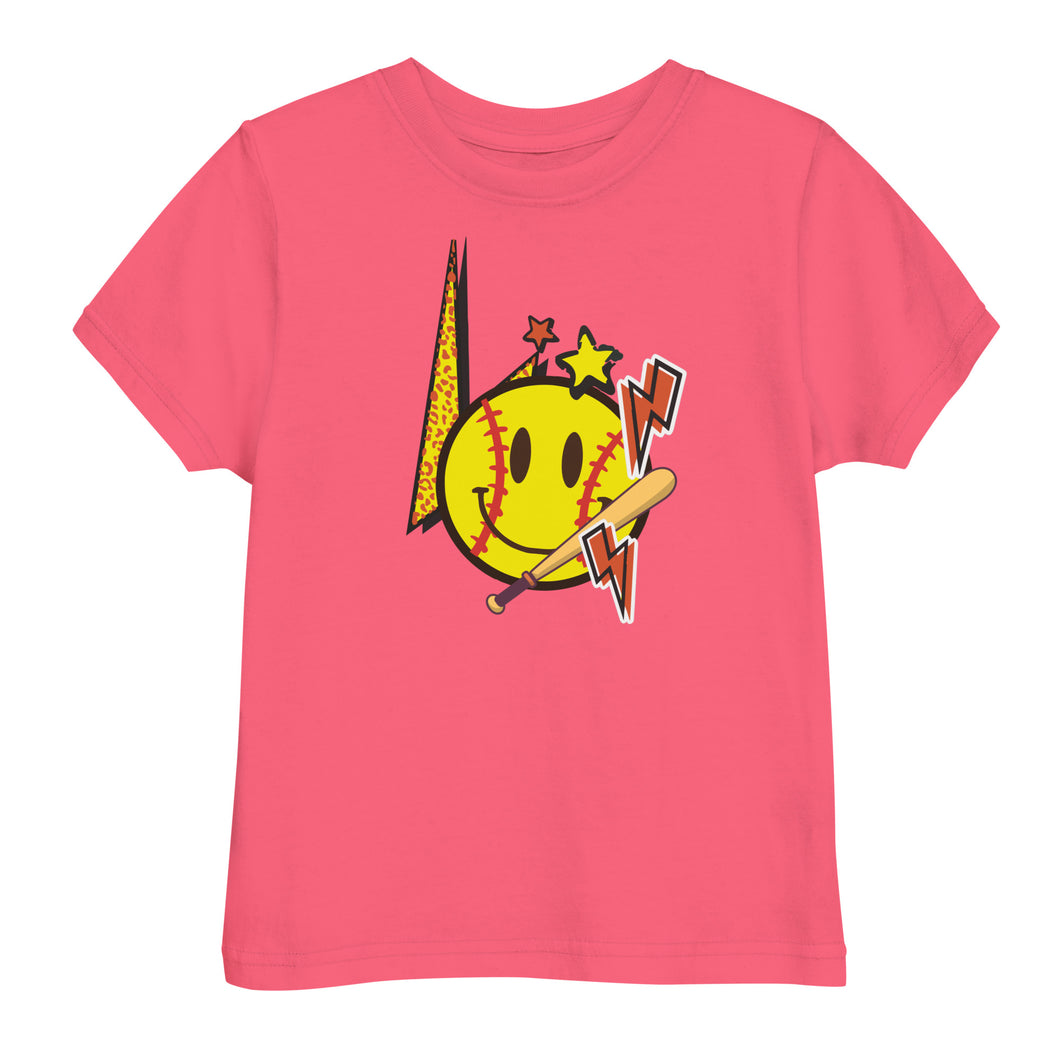 Retro Softball Toddler T-shirt