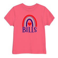 Load image into Gallery viewer, Bills Rainbow Toddler T-shirt(NFL)