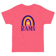 Load image into Gallery viewer, Rams Rainbow Toddler T-shirt(NFL)