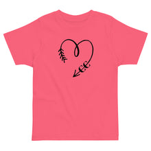 Load image into Gallery viewer, Cross Country Heart Toddler T-shirt