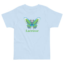 Load image into Gallery viewer, Butterfly Lacrosse Toddler Tee
