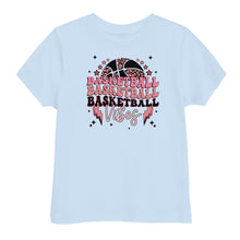Load image into Gallery viewer, Basketball Vibes Toddler T-shirt
