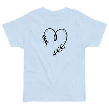 Load image into Gallery viewer, Cross Country Heart Toddler T-shirt