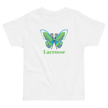 Load image into Gallery viewer, Butterfly Lacrosse Toddler Tee
