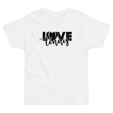 Load image into Gallery viewer, Love Tennis Toddler Tee
