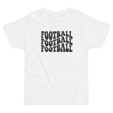 Load image into Gallery viewer, Football Wave Toddler Tee
