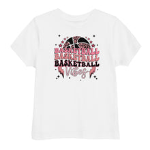 Load image into Gallery viewer, Basketball Vibes Toddler T-shirt
