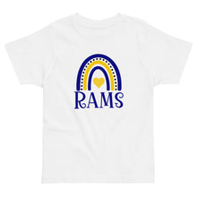 Load image into Gallery viewer, Rams Rainbow Toddler T-shirt(NFL)