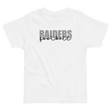 Load image into Gallery viewer, Raiders Knockout Toddler T-shirt(NFL)