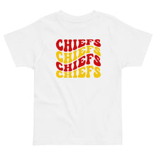 Load image into Gallery viewer, Cheifs Wave Toddler T-shirt(NFL)