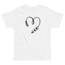 Load image into Gallery viewer, Cross Country Heart Toddler T-shirt