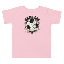 Load image into Gallery viewer, Retro Game Day Soccer Toddler Tee