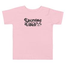 Load image into Gallery viewer, Lacrosse Vibes Toddler Tee