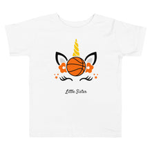 Load image into Gallery viewer, Basketball Unicorn Baby Tee