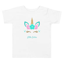 Load image into Gallery viewer, Unicorn Dance Little Sister Toddler T-shirt
