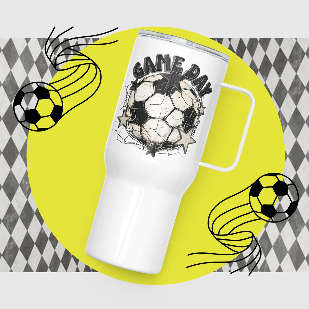 Soccer Game Day Mug With A Handle