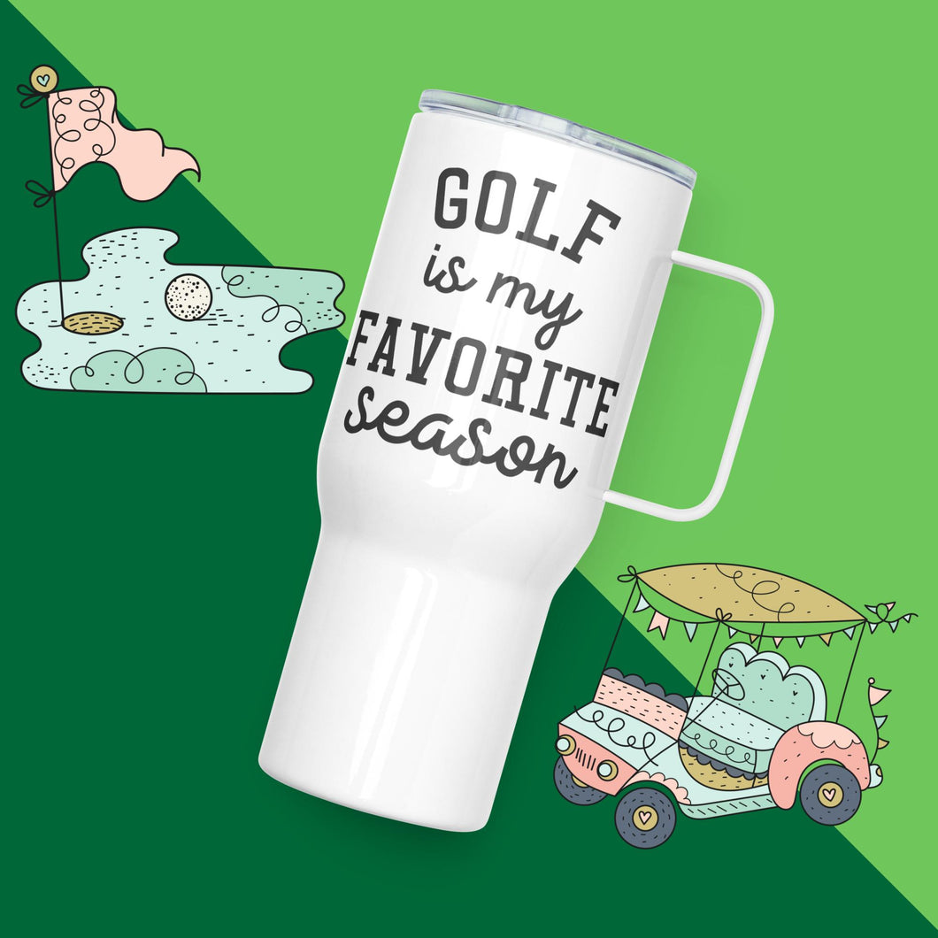 Golf Favorite Season Mug With A Handle