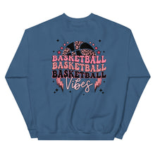 Load image into Gallery viewer, Basketball Vibes Sweatshirt
