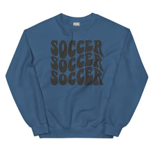 Load image into Gallery viewer, Soccer Wave Sweatshirt
