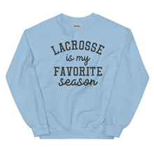 Load image into Gallery viewer, Favorite Season Lacrosse Sweatshirt