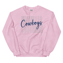 Load image into Gallery viewer, Cowboys Stack Sweatshirt(NFL)
