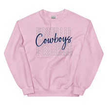 Load image into Gallery viewer, Cowboys Stack Sweatshirt(NFL)