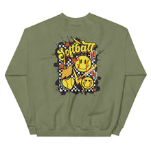 Load image into Gallery viewer, Retro Softball Sweatshirt