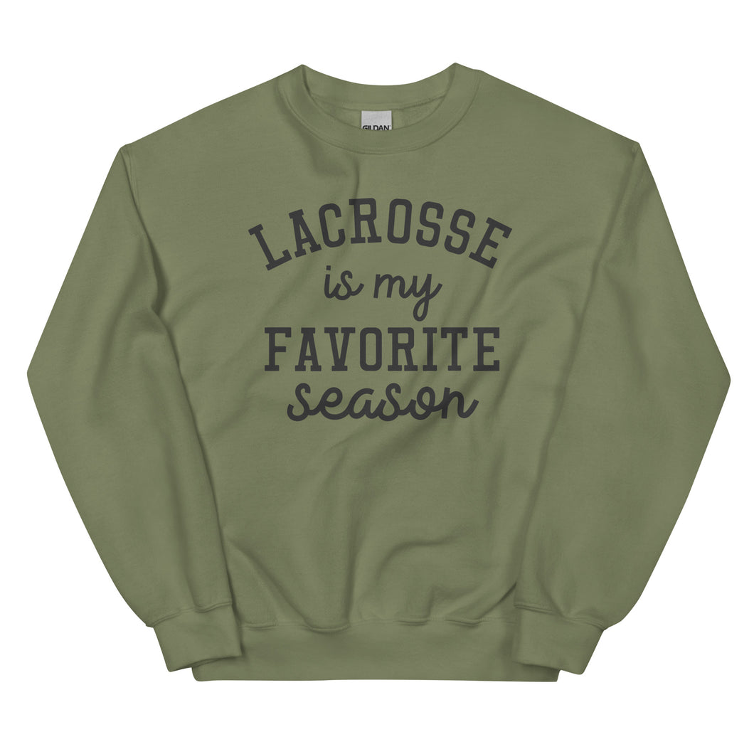 Favorite Season Lacrosse Sweatshirt
